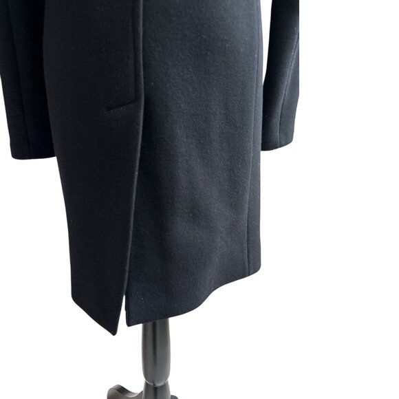 Gerard Darel Wool Coat with Gold Buttons in Black Size 34 (US Size 2) - Picture 7 of 11